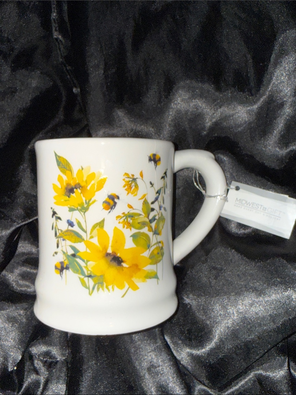 Sunflowers & Welcome Bees Mug!! (New)